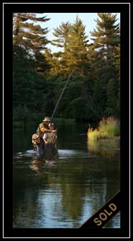 A Guiding Hand - father son fishing